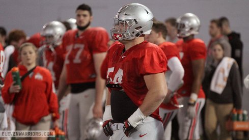 Ohio State young offensive line struggles continue in spring ball.