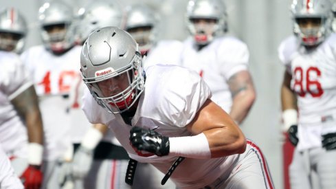 All eyes are on Sam Hubbard this spring at Ohio State's defense.