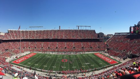 Ohio State sets spring game record for attendance.