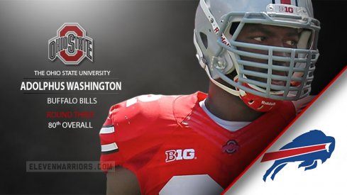 Adolphus Washington drafted by the Buffalo Bills.