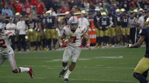 Looking at the best professional fits for Ohio State wide receiver Jalin Marshall.