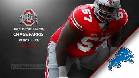 Chase Farris to Detroit as undrafted free agent.