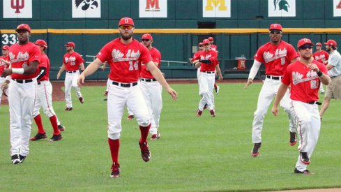 Ohio State is moving on to the next round of the Big Ten baseball tournament.