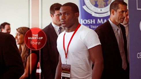 Zamir White at Ohio State on Wednesday