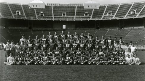 The 1953 Ohio State University football team.