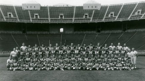 The 1955 Ohio State University football team.