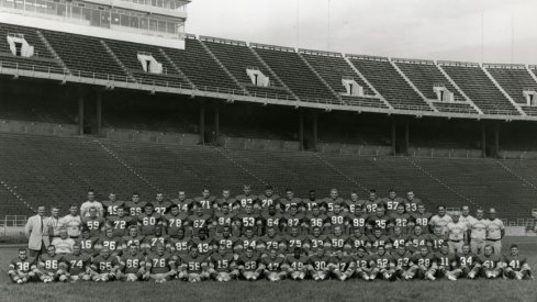 The 1956 Ohio State University football team.