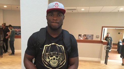 Cam Akers arrives in an Ohio State hat and more Ohio State updates from Day 2 at The Opening.