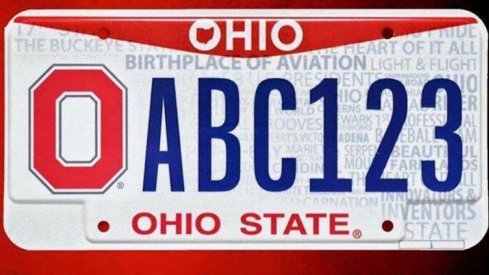 Ohio State releases new Buckeye vanity plates.