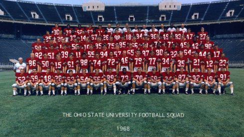 The 1968 Ohio State University Football team.