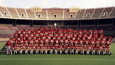 The 1977 Ohio State University football team.