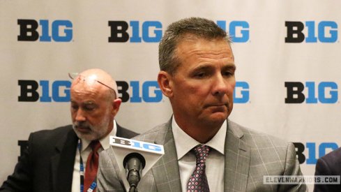 Urban Meyer at Big Ten Media Days.