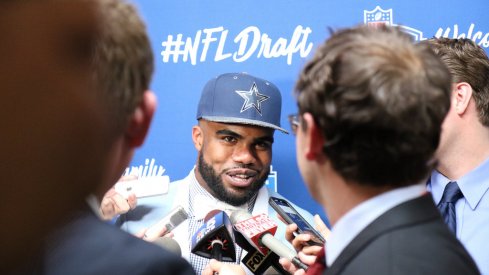 Ezekiel Elliott talks shop.