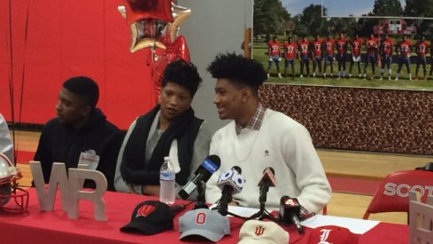 Malik Harrison on signing day