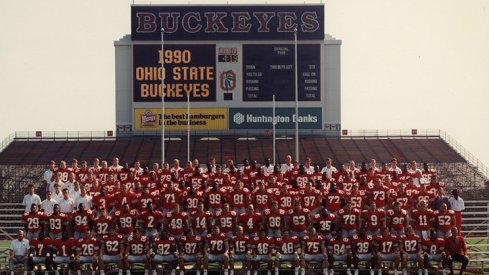 The 1990 Ohio State University football team.
