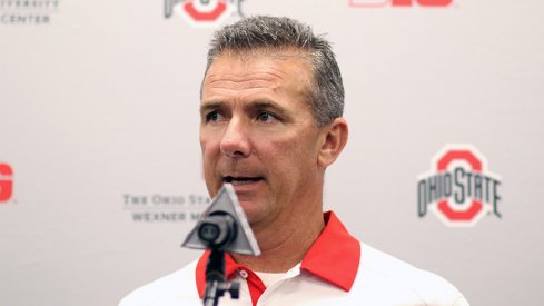 Urban Meyer at Media Day.