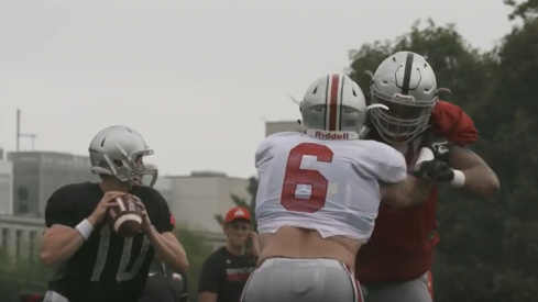 Highlights from Ohio State's practice this past Saturday.