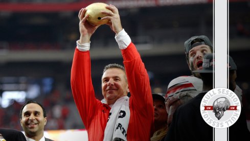 Urban Meyer brought the hardware for the July 28th 2016 Skull Session