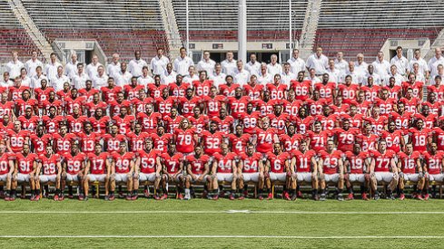 The 2012 Ohio State University football team.