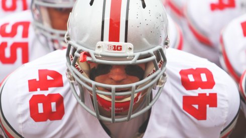 Ohio State senior linebacker Joe Burger