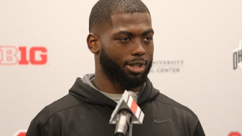 J.T. Barrett met the media on Monday.