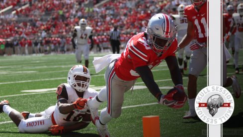 Demario McCall dives for the September 26th 2016 Skull Session.