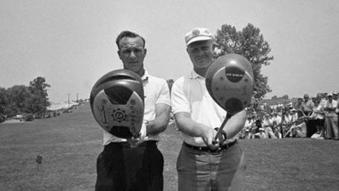 Arnold Palmer and a young Jack Nicklaus
