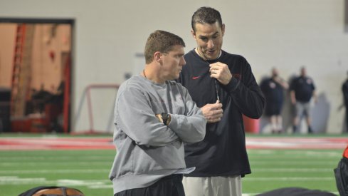 Ohio State's Chris Ash, Luke Fickell meet in 2014.