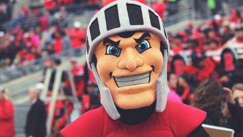 rutgers scarlet knight is watching you sleep