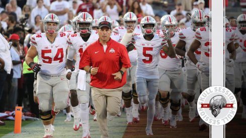 Mickey Marotti leads the lads out for the September 29th 2016 Skull Session