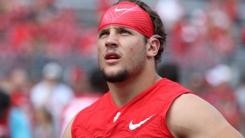 Nick Bosa led the 2016 way against Northwestern.