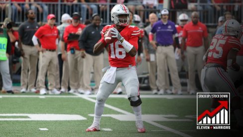Ohio State quarterback J.T. Barrett.