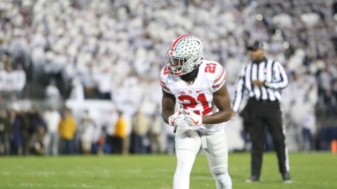 Ohio State wide receiver Parris Campbell against Penn State. 