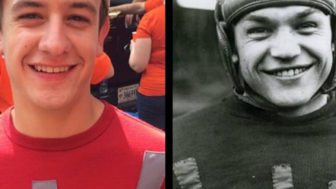 Side by side next to my hero, Harley.