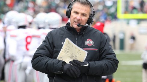 Urban Meyer against Michigan State.