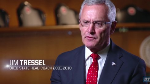 Jim Tressel talks The Game in BTN documentary.