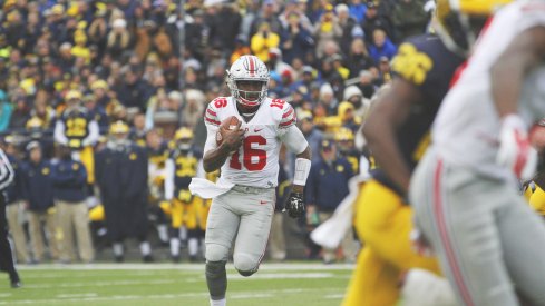 How much Ohio State runs J.T. Barrett against Michigan will be a huge determining factor in The Game.