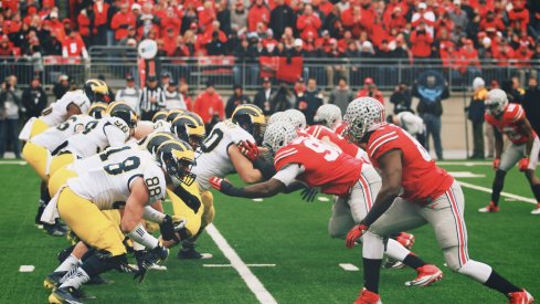 Ohio State, Michigan line up in 2014.