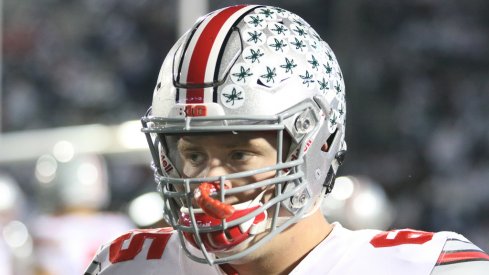 Pat Elflein is the Big Ten Offensive Lineman of the Year.