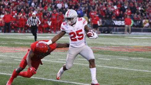 Mike Weber is the 2016 Big Ten Freshman of the Year.