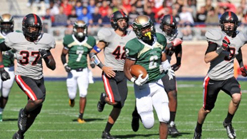 DeSoto speedster Dontre Wilson.