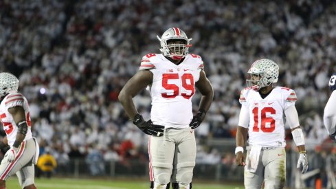 Ohio State RT Isaiah Prince hopes to improve ahead of the Fiesta Bowl. 