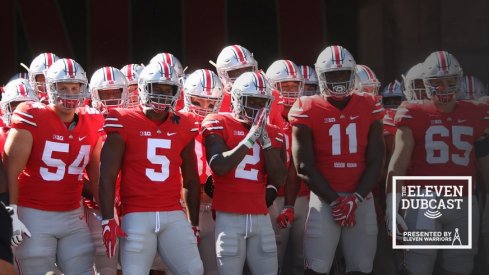 Dontre Wilson has a quiet moment before an Ohio State football game in 2016.