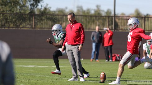 Updates from Ohio State's first practice in Arizona on Tuesday.