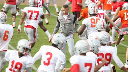 Urban Meyer balances work and play with his Ohio State team as it readies for the Fiesta Bowl against Clemson.