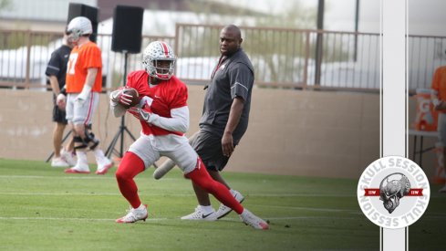 Ohio State's Curtis Samuel prepares for the December 30th 2016 Skull Session