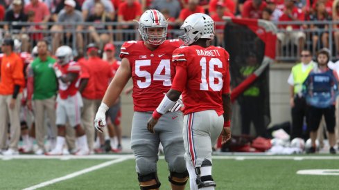 Ohio State's Billy Price and J.T. Barrett