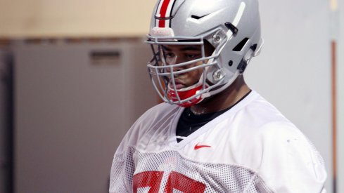 Ohio State defensive tackle Michael Hill