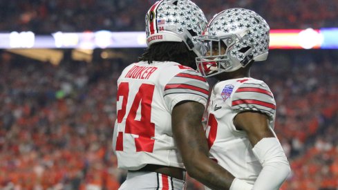 Ohio State's Malik Hooker and Denzel Ward.