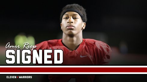 Signed: Four-star cornerback Amir Riep from Cincinnati Colerain High School.